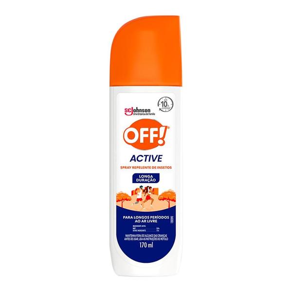 Imagem de Repelente Off Active Spray 170ml