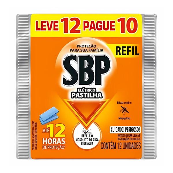 Imagem de Repelente Pastilha Elétrico Sbp Noites Tranquilas Refil