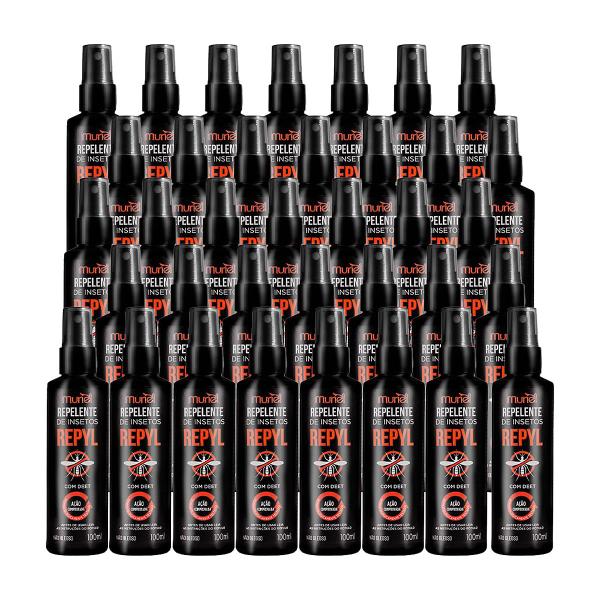 Imagem de Repelente Repyl Adulto Spray 100ml - Kit com 36 unidades