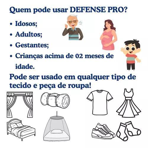 Imagem de Repelente Roupas Mosquitos Dengue Carrapato Defense 2x500ml