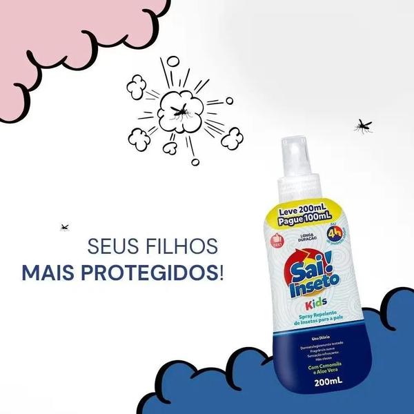 Imagem de Repelente Spray De Inseto Nutriex Inseto Kids 4H 200Ml