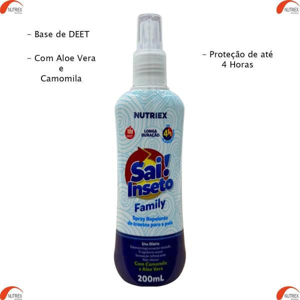 Imagem de Repelente Spray Deet 200 Ml 4 Horas De Proteção Nutriex