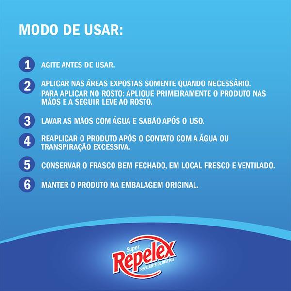 Imagem de Repelente Super Repelex Aerosol com 200ml