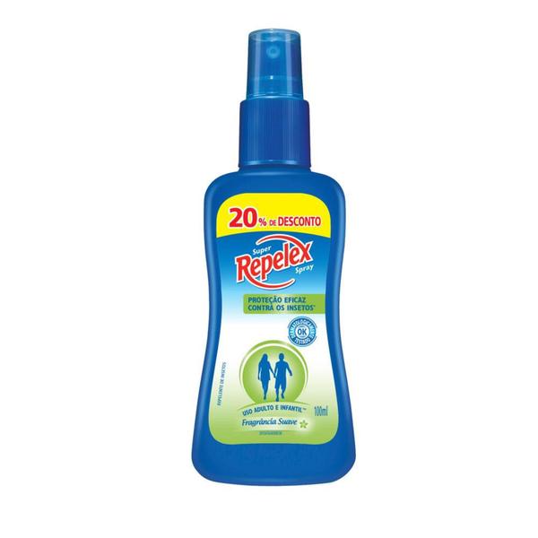 Imagem de Repelente Super Repelex Spray 100 ml 20 De Desconto