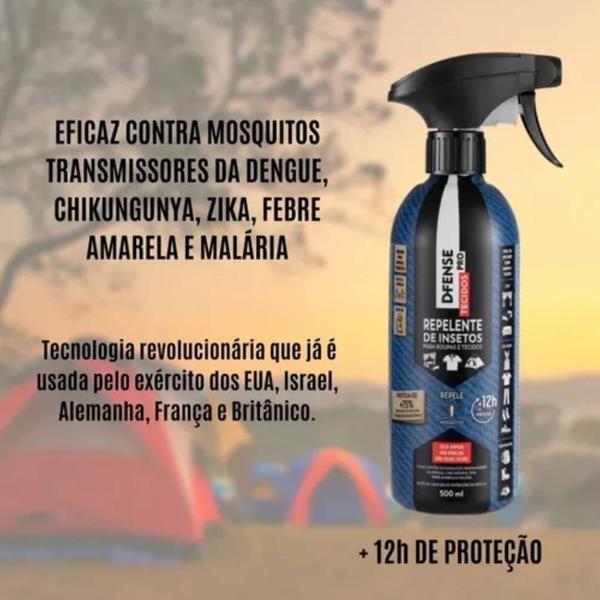 Imagem de Repelente Tecidos D-fense Pro Gravidas Crianças 500ml