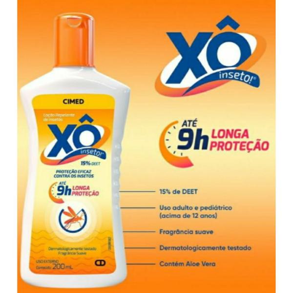 Imagem de Repelente Xô Inseto Loção 200 mL Cimed