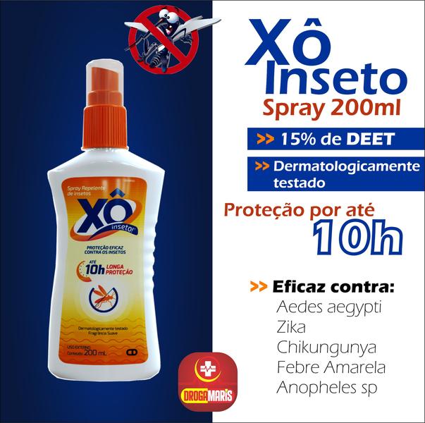 Imagem de Repelente Xo Inseto Spray loção 200ml Cimed 10h de proteção