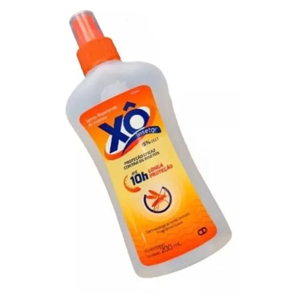 Imagem de Repelente XÔ inseto Spray Protege Contra Aedes aegypt Dengue Zika Chikungunya Febre Amarela 200ml