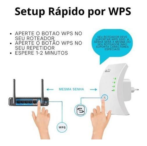 Imagem de Repetidor Amplificador Extensor De Sinal 600Mbps Barato