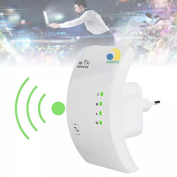 Imagem de Repetidor Amplificador Wifi 600Mbps - Potente e Barato