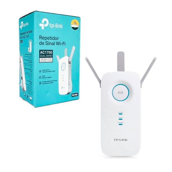 Imagem de Repetidor de Sinal TP-Link RE450 AC1750 Dual band com NF