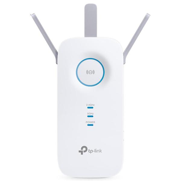 Imagem de Repetidor de Sinal Tp-Link RE550 AC1900 Mesh WIFI Dual Band / 3 Antenas - Branco