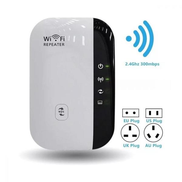 Imagem de Repetidor de Sinal Wifi 1200mbps Original Homologado Anatel Sem Fio WPS Kapbom - KAP-X331