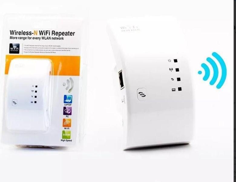 Imagem de Repetidor De Sinal Wifi Expansor Wireless Internet Roteador