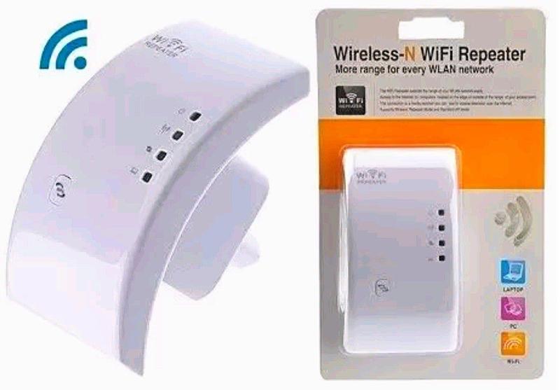 Imagem de Repetidor de Sinal Wifi Extensor Amplificador Rede 300mbps