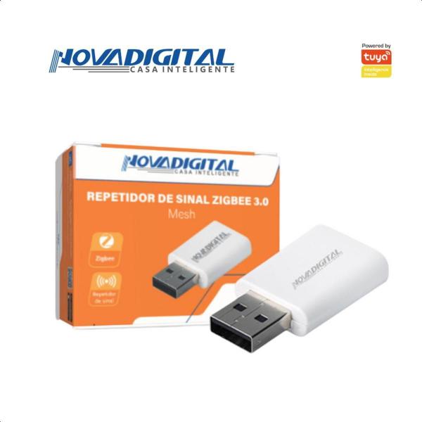 Imagem de Repetidor De Sinal Zigbee 3.0 Mesh Usb Inteligente