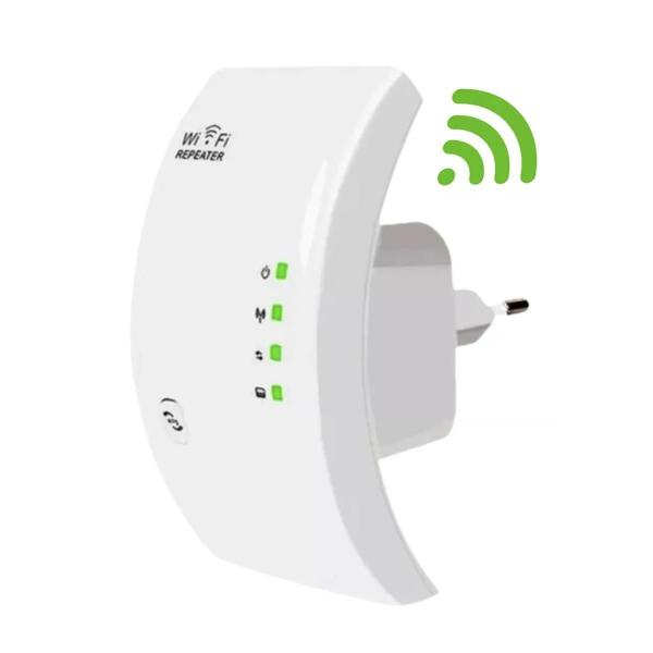 Imagem de Repetidor Sinal Amplificador Wireless Wifi 600Mbps Antena