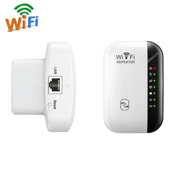 Imagem de Repetidor Sinal Wi-Fi Roteador Amplificador Wireless 300mbps Sem Fio KP3005BR