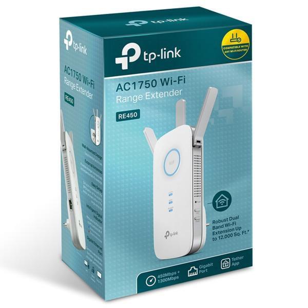 Imagem de Repetidor WI-FI 1750Mbps AC1750 RE450 Dual Band, Bivolt Auto, Bivolt Auto, TPN0071  TP-LINK