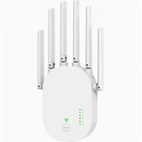 Imagem de Repetidor Wifi 1200m 6 Antenas Roteador Amplificador De Sinal Modem 300MBPS