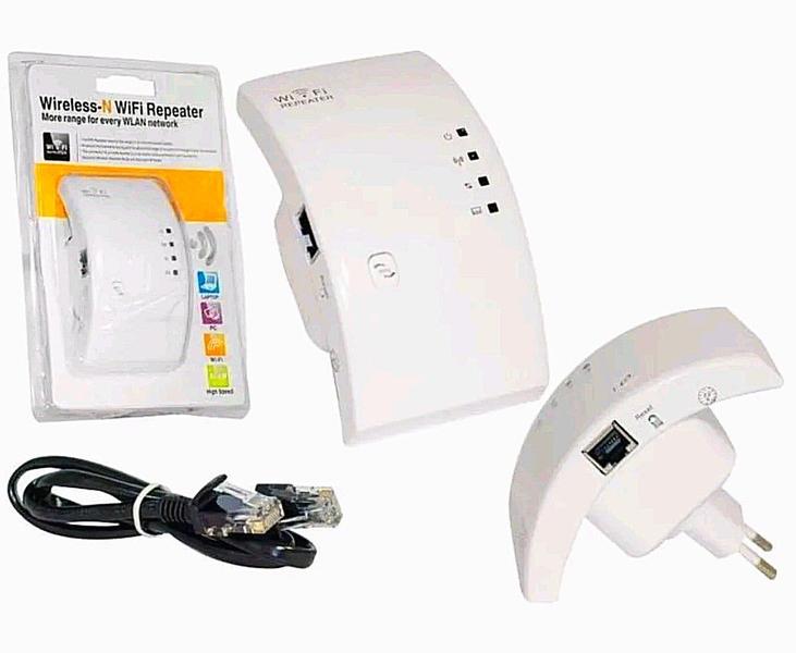 Imagem de Repetidor Wifi Amplificador Sinal 300mbps Extensor de Rede