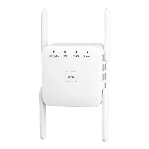 Imagem de Repetidor WiFi Dual Band FENVI 1200Mbps (2.4GHz/5GHz) - Amplificador de Sinal