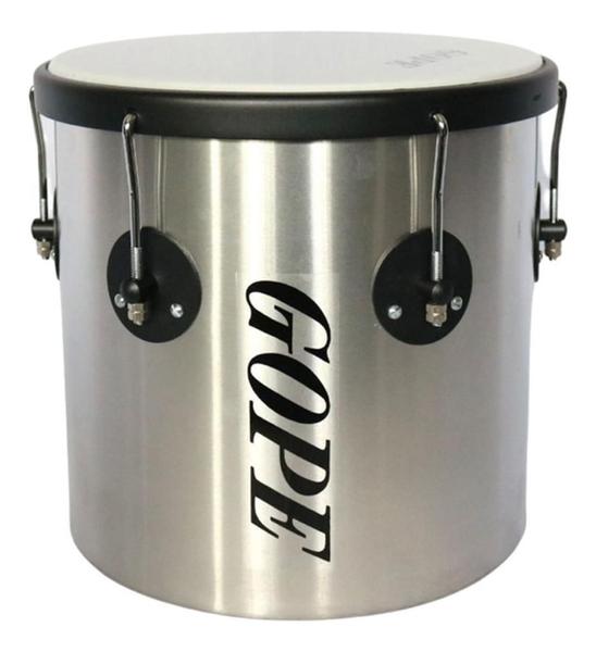 Repique De Mão Gope Aluminio Polegadas Pele Cristal 3010rmc Imagem de Repique De Mão Gope Aluminio Polegadas Pele Cristal 3010rmc
