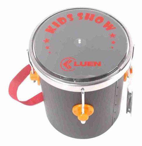 Repique Infantil Luen Kids Show 25x08 Colorsteel Preto Fosco - 91017PTF Imagem de Repique Infantil Luen Kids Show 25x08 Colorsteel Preto Fosco - 91017PTF