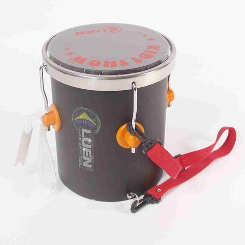 Repique Infantil Luen Kids Show 25x08 Colorsteel Preto Fosco - 91017PTF Imagem de Repique Infantil Luen Kids Show 25x08 Colorsteel Preto Fosco - 91017PTF