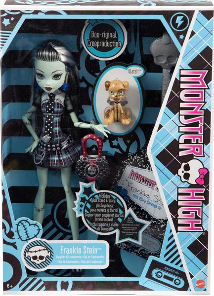 Imagem de Reprodução da boneca Monster High Frankie Stein 26 cm com acessórios