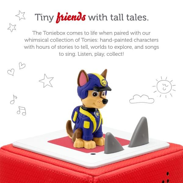 Imagem de Reprodução de áudio: personagem Tonies Chase do PAW Patrol