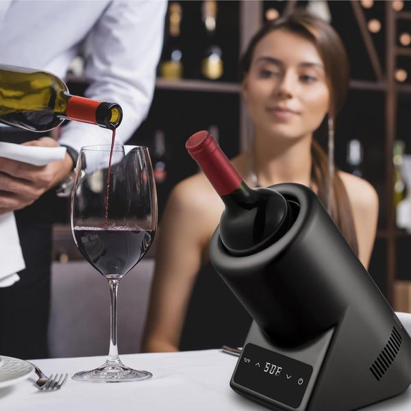 Imagem de Resfriador de vinho elétrico Aichiller para 750 ml de vinho tinto e branco