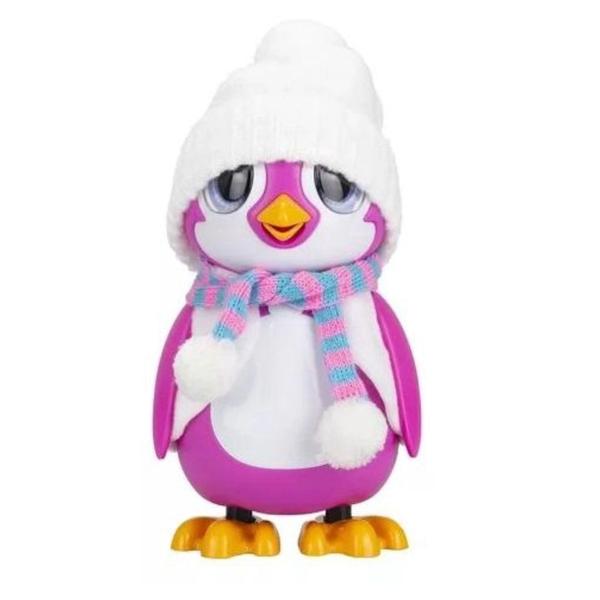 Imagem de Resgate O Pinguim Boneco Interativo Com Sons E Emoções Rosa 