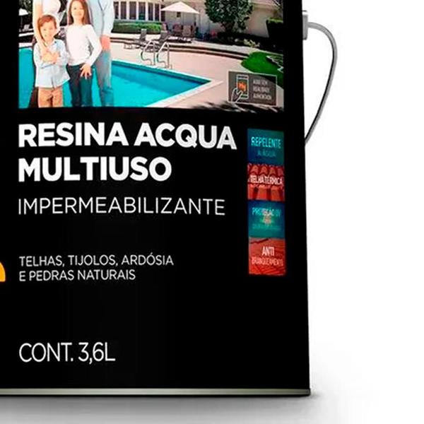 Resina acqua cerâmica onix hydronorth 3,6lt Imagem de Resina acqua cerâmica onix hydronorth 3,6lt
