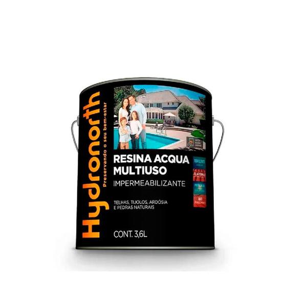 Resina acqua cerâmica onix hydronorth 3,6lt Imagem de Resina acqua cerâmica onix hydronorth 3,6lt
