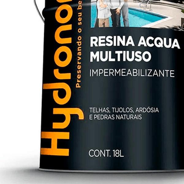 Resina acqua cerâmica telha hydronorth 18lt Imagem de Resina acqua cerâmica telha hydronorth 18lt