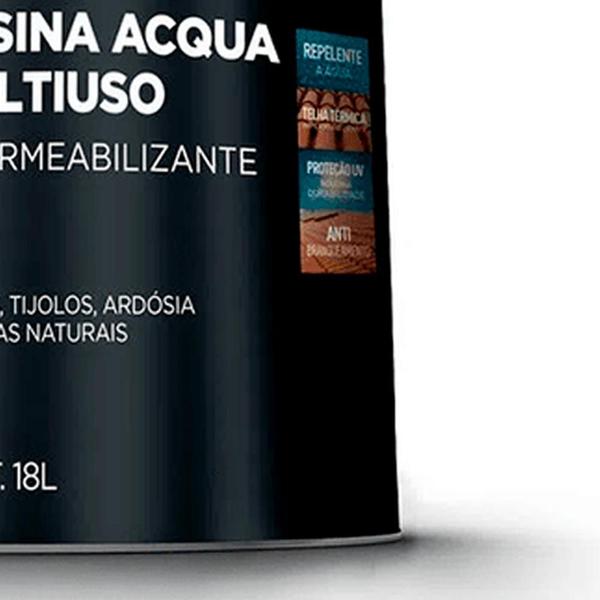 Resina acqua cerâmica telha hydronorth 18lt Imagem de Resina acqua cerâmica telha hydronorth 18lt