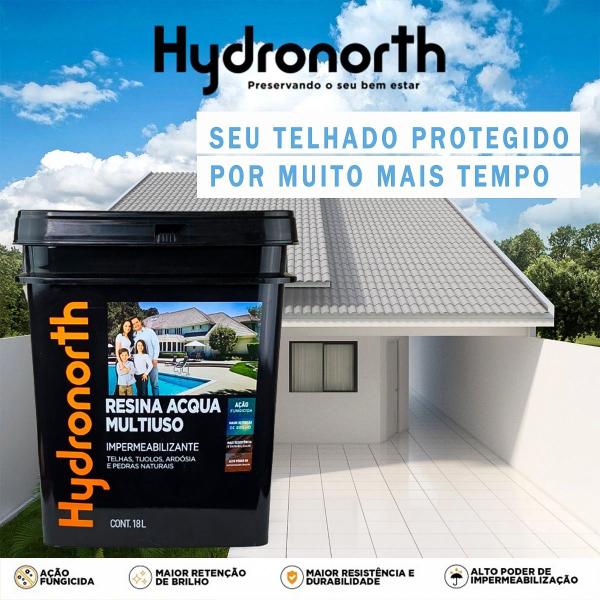 Resina Acqua Hydronorth Concreto 18L Imagem de Resina Acqua Hydronorth Concreto 18L