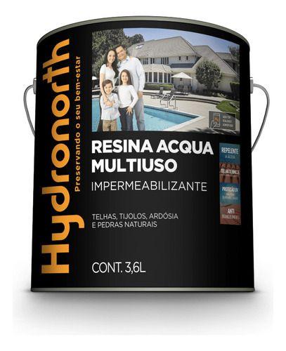 Imagem de Resina Acqua Multiuso Incolor 3,6l Fosca Hydronorth