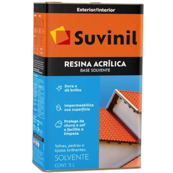 Imagem de Resina Acrílica 5 Litros - 53393563 - SUVINIL