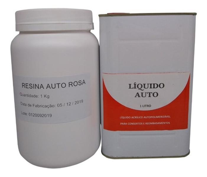 Imagem de Resina Acrílica Autopolimerizavel - Pó Rosa Ou Incolor