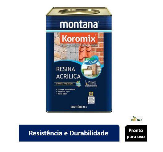 Imagem de Resina Acrilica Base Agua Brilhante Cer.Telha - Montana 18l