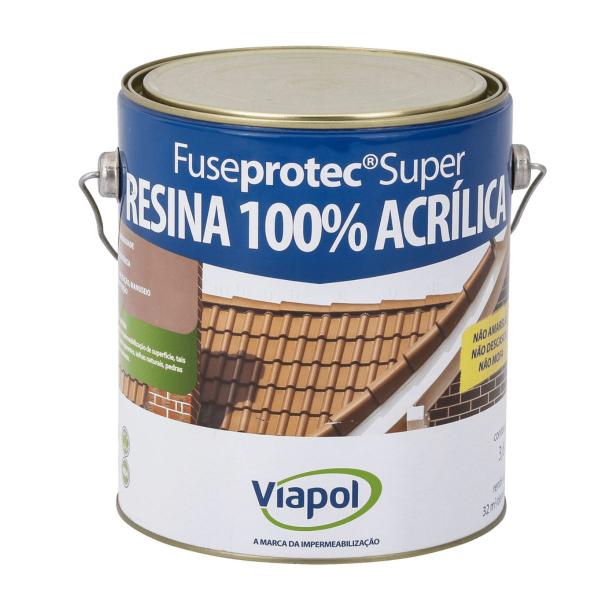 Imagem de Resina Acrílica Fuseprotec Super Fosco GL 3,6l Viapol