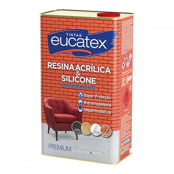 Resina Acrilica Incolor Eucatex 05Lt Imagem de Resina Acrilica Incolor Eucatex 05Lt