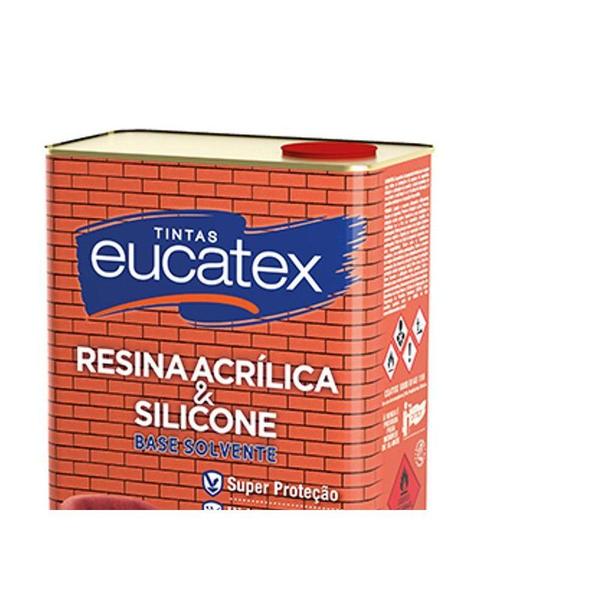 Resina Acrilica Incolor Eucatex 05Lt Imagem de Resina Acrilica Incolor Eucatex 05Lt