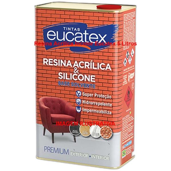 Resina Acrilica Incolor Eucatex 05Lt Imagem de Resina Acrilica Incolor Eucatex 05Lt