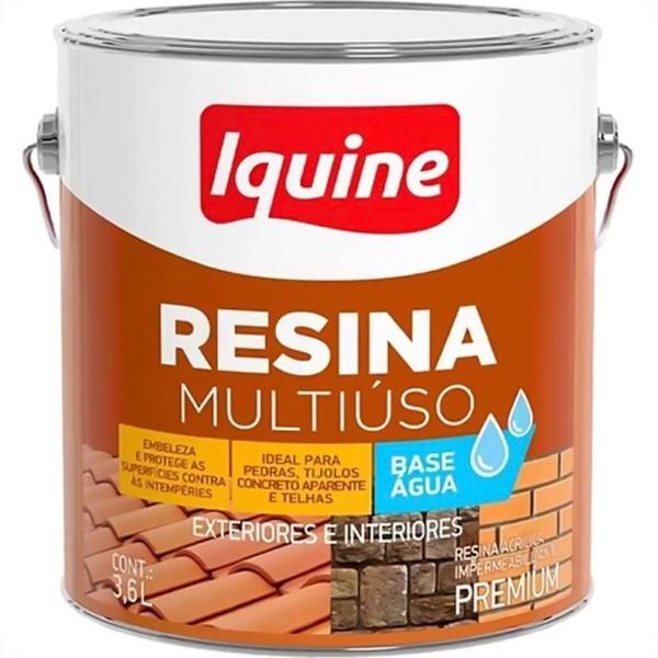 Imagem de Resina Acrilica Iquine Multiuso Base Agua Incolor 3,6L