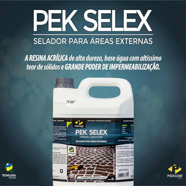 Imagem de Resina Acrílica Pek Selex 5 Litros Pisoclean - Piso Clean