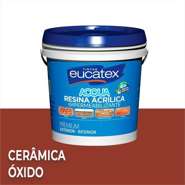 Resina Base Água Hidrorrepelente P/ Telhado 3,6l Eucatex Escolha Cor Imagem de Resina Base Água Hidrorrepelente P/ Telhado 3,6l Eucatex Escolha Cor