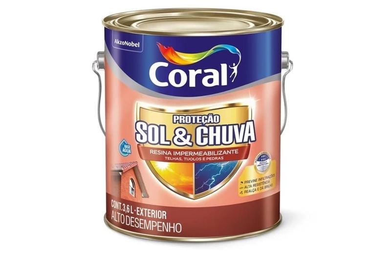 Imagem de Resina Sol e Chuva Imp Grafite 3,6l